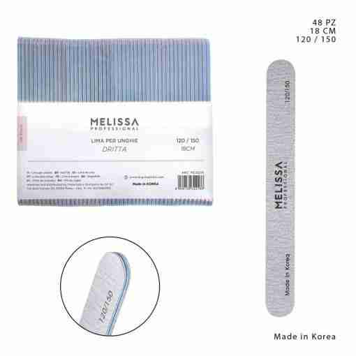 Melissa Lima Unghie 120/150g 18cm Grigio Dritta
