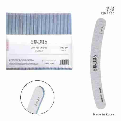 Melissa Lima Unghie 120/150g 18cm Grigio Curva