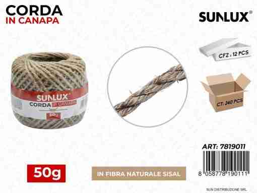 Corda In Canapa 50g
