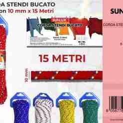 Corda Stendi Bucato In Nylon 10mm*15m