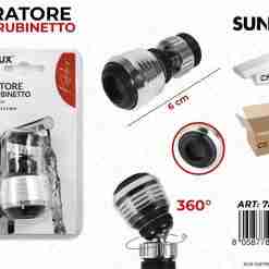Aeratore Rubinetto Fless. 6cm