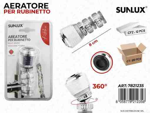 Aeratore Rubinetto Fless. 8cm