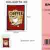 Calamita In Alluminio Coffe Time 6.5x9cm