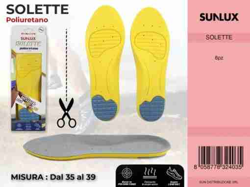 Solette Poliuretano Dal N.35 Al 39