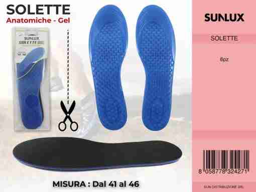 Solette Anatomiche -Gel Dal N.41 Al 46