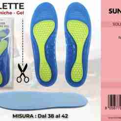 Solette Anatomiche -Gel Dal N.38 Al 42
