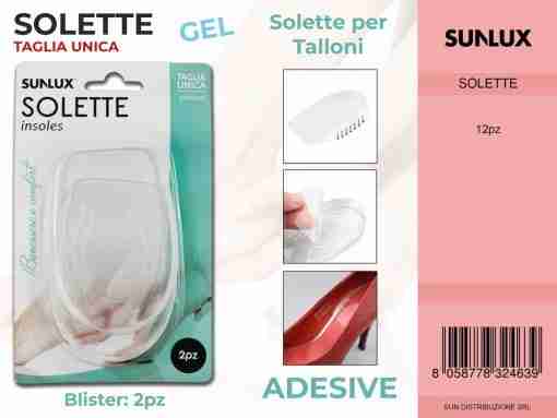 Solette Adv. In Gel Per Talloni 2pc