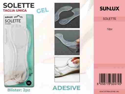 Solette Adv. In Gel 2pc Taglia Unica