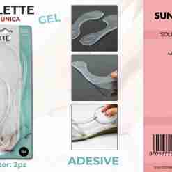 Solette Adv. In Gel 2pc Taglia Unica