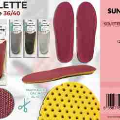 Solette Salute Multitaglie 36-40 Col. Ass.