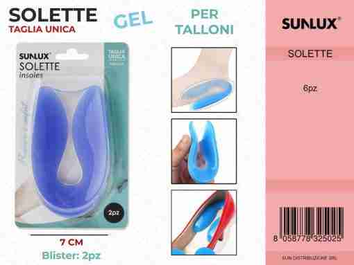 Solette In Gel Adv Per Talloni Tg. U 2pcs
