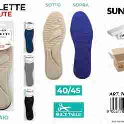 Solette Salute Uomo Multitaglie 40-45