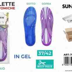 Solette Anatomiche Gel Donna M.Taglie 37-42