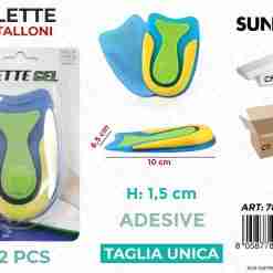 Solette Gel Anatomiche Talloni Adv 2pcs Tg.U