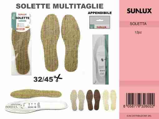 Solette Scarpe Multitaglie Dal 32 Al 45