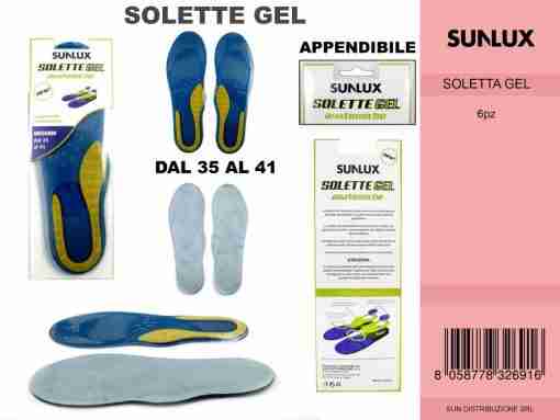 Solette Gel Anatomiche Dal 35 Al 41
