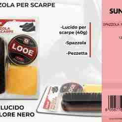 Spazzola Per Scarpe C/ Lucido Nero 40g