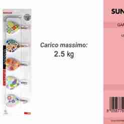 Gancio Adesivo 5* Max 2.5kg