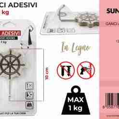 Ganci Adv In Legno Max 1kg 10cm