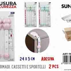 Chiusura Di Sicurezza Adv Ass. 2pcs 22*5cm