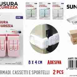 Chiusura Di Sicurezza Adv Ass. 2pcs 8*4cm