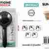 Soffione Per Doccia Uni. 5getti 24cm