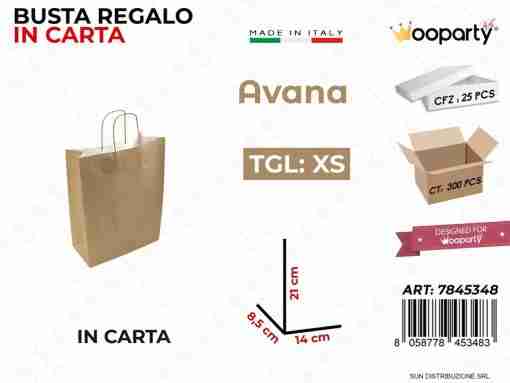Busta Allegra Avana F.To 14*21*8.5cm