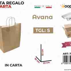 Busta Allegra Avana F.To 22*32*10cm