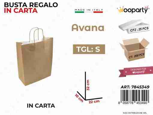 Busta Allegra Avana F.To 22*32*10cm