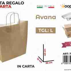 Busta Allegra Avana F.To 36*40*12cm
