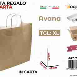 Busta Allegra Avana F.To 46*49*13.5cm