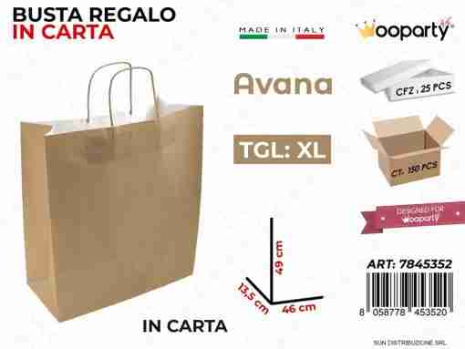 Busta Allegra Avana F.To 46*49*13.5cm