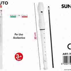 Flauto In Plast. Per Uso Scolastico 33cm