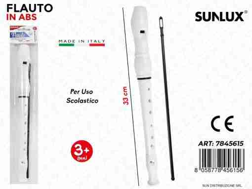 Flauto In Plast. Per Uso Scolastico 33cm