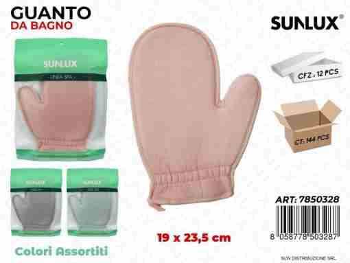 Guanto Da Bagno Col. Ass. 19*23.5cm