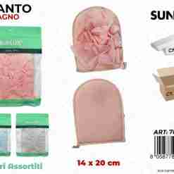 Guanto Da Bagno Col. Ass. 14*20cm