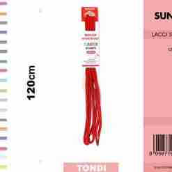 Lacci Per Scarpe Rosso 120cm