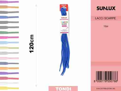 Lacci Per Scarpe Blu 120cm