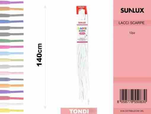 Lacci Per Scarpe Bianche 140cm