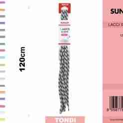 Lacci X Scarpe 120cm Grigio-Nero