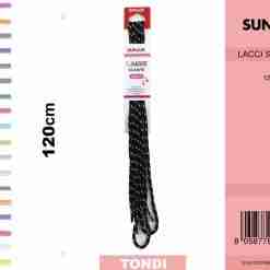 Lacci X Scarpe 120cm Bianco-Nero