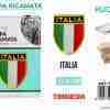 Toppa Termoadv Bandiera Italia 6.5*5cm