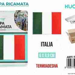 Toppa Termoadv Bandiera Italia 6*8.9cm