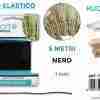 Filo Elastico Nero 5mt*0.1cm