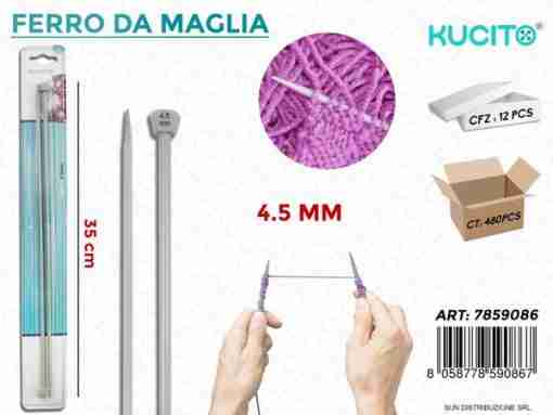Ferro Da Maglia D. 4.5mm *35cm