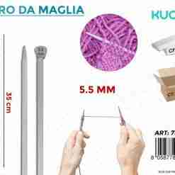 Ferro Da Maglia D. 5.5mm *35cm