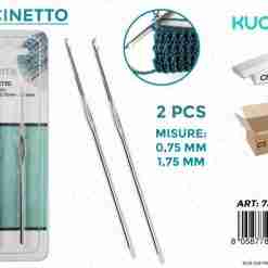 Uncinetto 2pc 0.75-1.75mm