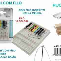 Aghi Con Filo Colorato 10pc