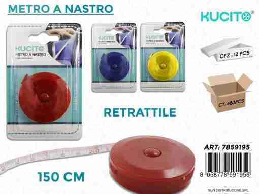 Metro A Nastro Colori Ass. 1.50mt