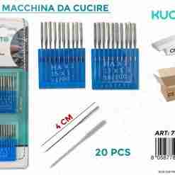 Aghi Per Macchina Da Cucire 20pc- 4cm